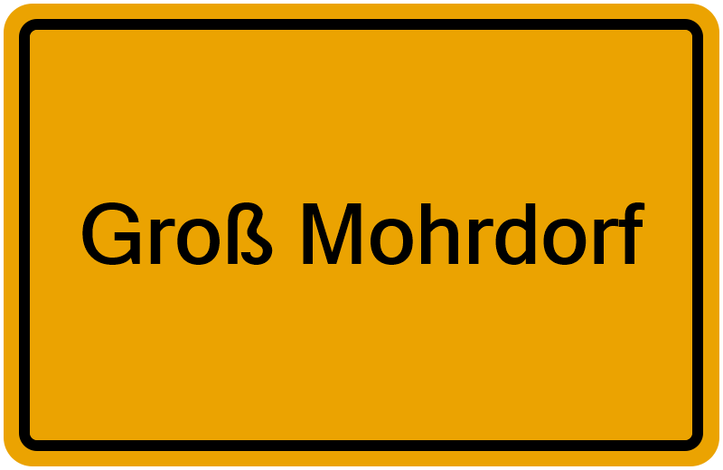 Handelsregisterauszug Groß Mohrdorf